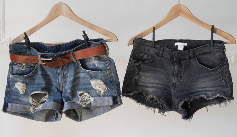 The Only Girl in the House Blog, The Mum Holiday Wardrobe. The Only gives her tips on what she'll be packing for her Summer holiday with the boys including the best swimsuit for mums, denim cut offs and the denim tunic shirt dress. A must have guide to dressing like a mum this summer