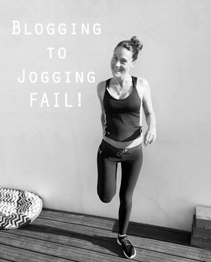 Blogging to Jogging- FAIL!
