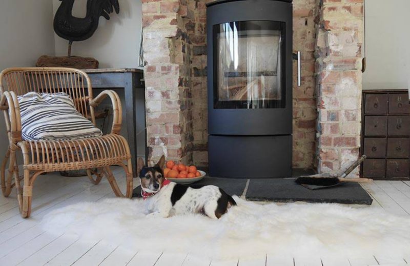 Getting Cosy Matalan Sheepskin The Only Girl in the House