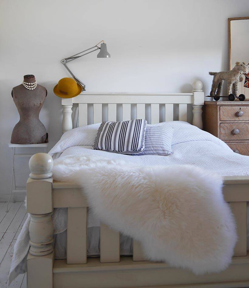 Getting Cosy Matalan Sheepskin The Only Girl in the House